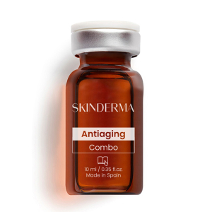 Tratamente - Fiolă Antiaging 10 ml Skinderma – tratament profesional anti-rid, regenerant și redensifiant pentru ten matur și devitalizat