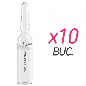 Tratamente - Fiolă cu efect de albire Falling Snow 2 ml x 10 buc Dr. Spiller – tratament profesional iluminator, depigmentant și uniformizant pentru un ten luminos și catifelat