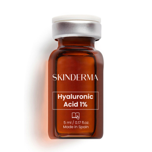 Cosmetica - Fiola tratament antirid cu Acid Hialuronic 1% - 5 ml - Skinderma