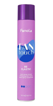Coafura si Frizerie - Fixativ pentru Volum - Fantouch Be Elastic Volumizing Hair Spray 500ml