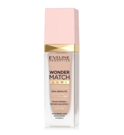 Make up - Fond de Ten Eveline Wonder Match Lumi SPF 20 No. 15 Natural