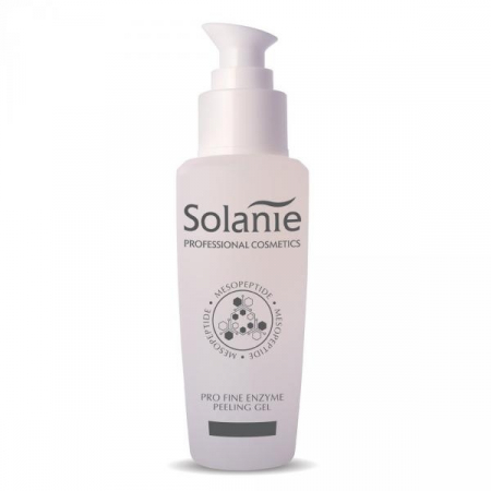 Tratamente - Gel exfoliant Pro Fine Enzyme Peeling Solanie – 125 ml | Exfoliere enzimatică profesională, luminozitate și regenerare