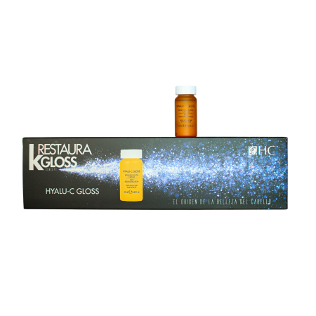 Coafura si Frizerie - Hairconcept Professional Hyalu C Gloss tratament volum par fin 8x12 ml efect botox