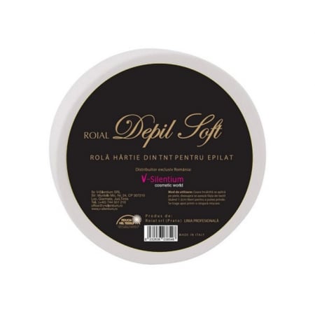 Epilare - Hârtie Depilatoare Rola pentru Epilat Roial Depil Soft 100m – Hârtie Profesională pentru Epilare, Delicată și Eficientă | SalonExpert