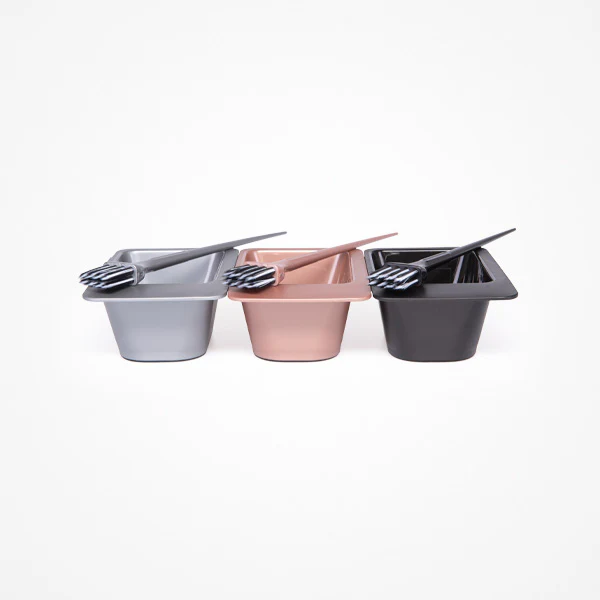 Accesorii - Kit Văzoane + Pensule pentru Vopsit Bifull Tint Bowl & Tint Brush Set 3+3