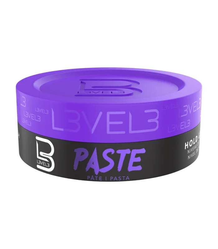 Coafura si Frizerie - L3VEL3 Matte Finish Paste 150 ml – Pastă Profesională pentru Păr cu Efect Mat și Fixare Puternică
