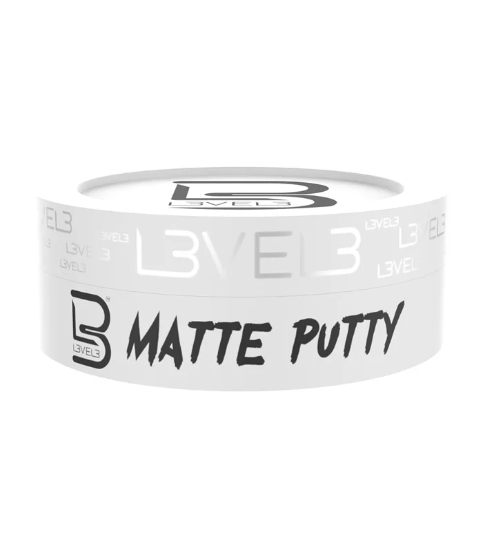 Coafura si Frizerie - L3VEL3 Matte Putty 150 ml – Ceară Profesională cu Fixare Medie și Efect Mat