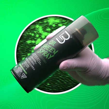 L3VEL3 Oil Sheen Spray – Spray Profesional pentru Strălucire și Hidratarea Părului [1]