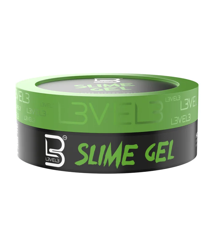 Coafura si Frizerie - L3VEL3 Slime Gel 100 ml – Gel Profesional cu Fixare Foarte Puternică și Luciu