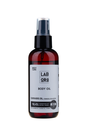 Ingrijirea corpului - Labor8 Hemp Body Oil - Ulei pentru corp cu ulei de canepa 130 ml - Salon Expert