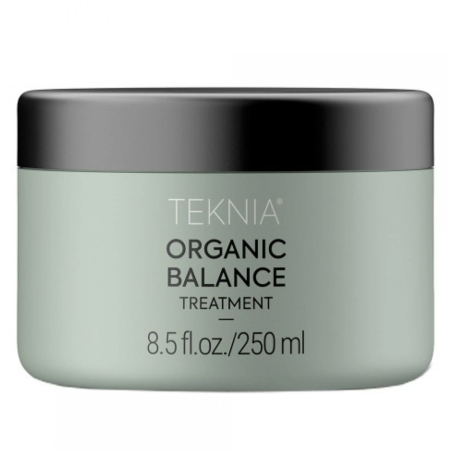 Coafura si Frizerie - Lakme Teknia Organic Balance Treatment 250ml – Tratament profesional intensiv de hidratare pentru păr uscat și deshidratat
