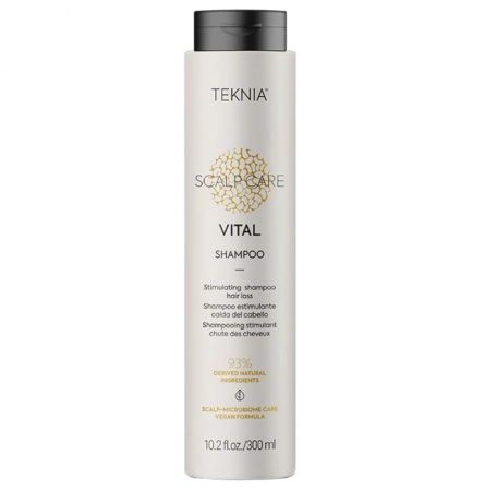 Coafura si Frizerie - Lakme Teknia Scalp Care Vital Shampoo 300ml – Șampon profesional stimulant împotriva căderii părului și pentru scalp sănătos
