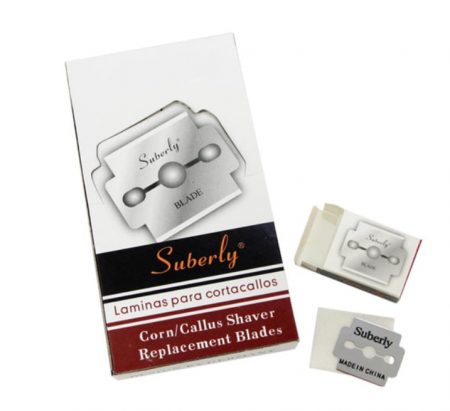 Accesorii cosmetica - Lame brici pentru bataturi calcaie din metal 100 rezerve