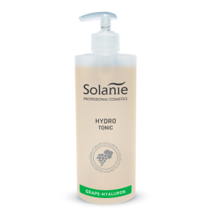 Tratamente - Loțiune tonică hidratantă cu Struguri și Acid Hialuronic Solanie – 500 ml | Hidratare intensă, echilibru și prospețime profesională