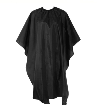 Coafura si Frizerie - Manta Profesionala Frizerie Sela Black Neagra Lunga 140x160cm pentru Tuns Coafat si Vopsit