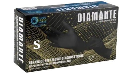 Mănuși nitril Diamante nepudrate S – set 100 buc | salonexpert.ro [1]