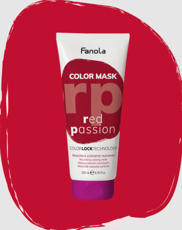 Coafura si Frizerie - Masca Coloranta Hranitoare cu Pigment Rosu Intens - Color Mask Red Passion 200ml