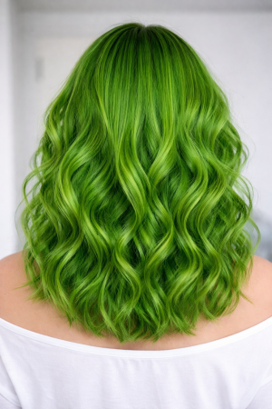 Nutre Color masca de par coloranta Green 200ml [1]