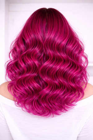 Nutre Color masca de par coloranta Fucsia 200ml [1]