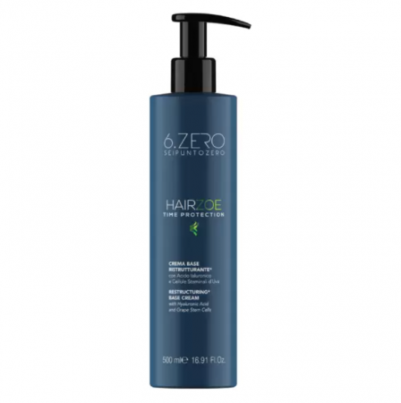 Masca - Mască cremă restructurantă 6.Zero HairZoe 500 ml – reparare intensă și fortifiere pentru păr deteriorat