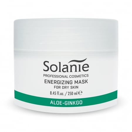 Tratamente - Mască energizantă pentru ten uscat 250 ml – Solanie | Hrănire & revitalizare intensă