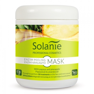 Tratamente - Masca Exfoliantă Enzimatică 90 g – Solanie | Tratament 18 aplicări pentru ten curat & luminos