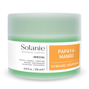 Tratamente - Mască Gel Dinamizantă Papaya & Mango 250 ml – Solanie | Revitalizare & energie pentru ten