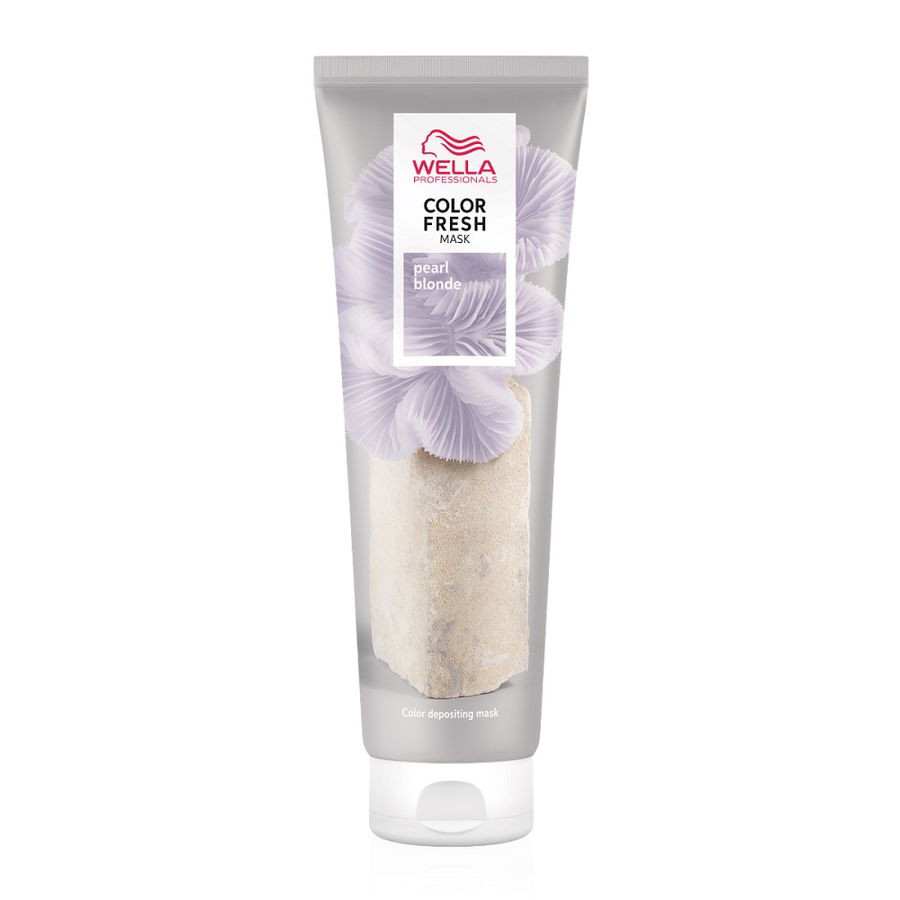 Coafura si Frizerie - Mască Nuanțatoare Wella Professionals Color Fresh Mask Pearl Blonde 150 ml pentru Păr Blond Perlat