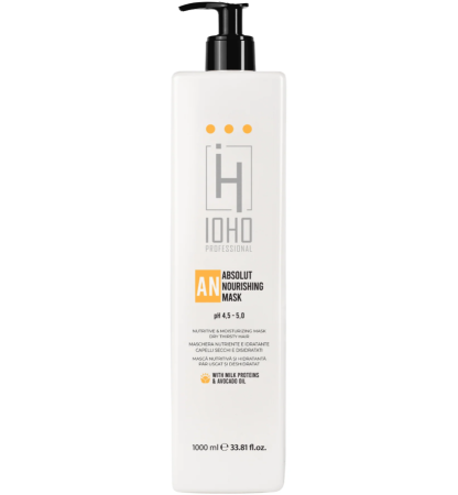 Coafura si Frizerie - Masca Nutritiva pentru Par Uscat - Absolut Nourishing Mask 1000ml