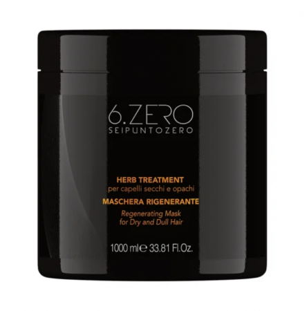 Masca - Mască nutritivă păr uscat și fragil 6.Zero Herbe Treatment 1000 ml – hidratare și reparare profesională