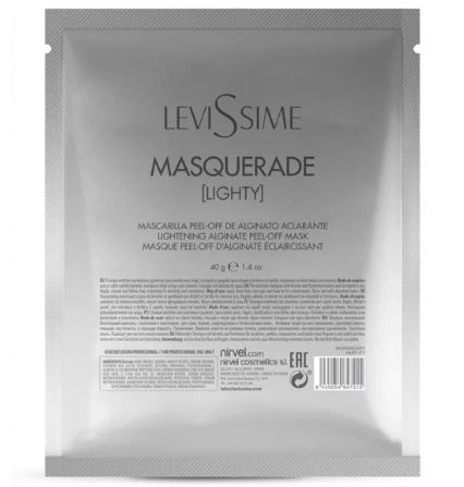 Cosmetica - Mască peel-off cu alginat pentru albire, Masquerade Lighty 40G