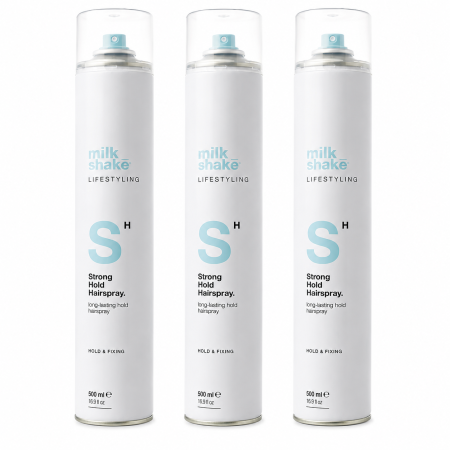 Styling - milk-shake-lifestyling-fixativ-strong-hold-500ml-pachet-3-buc