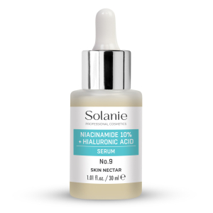 Cosmetica - Ser Niacinamidă Skin Nectar + Acid Hialuronic No. 9 Solanie – 30 ml | Hidratare, echilibru și uniformizarea pielii