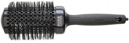 Coafura si Frizerie - Olivia Garden Expert Blowout Shine Round Brush Black 55 mm