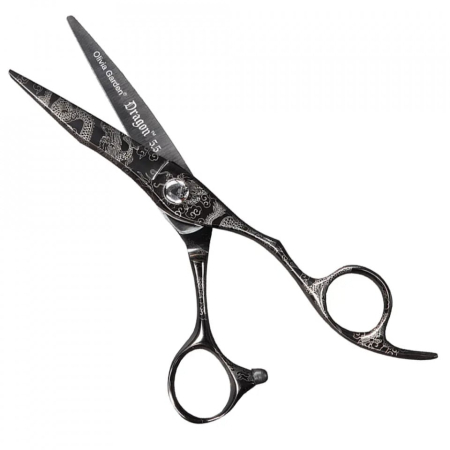 Foarfeca de tuns / filat - Olivia Garden Foarfecă profesională de tuns 5.5 inch Dragon Cut – precizie și confort pentru hairstyliști