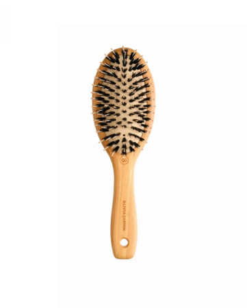 Coafura si Frizerie - Olivia Garden Perie de Păr BAMBUS TOUCH Detangle Combo XS – Perie Profesională pentru Descurcare