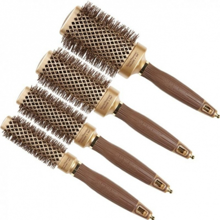 Olivia Garden Set 4 perii de par Nano Termic EXPERT BLOWOUT (25+35+45+55) [1]