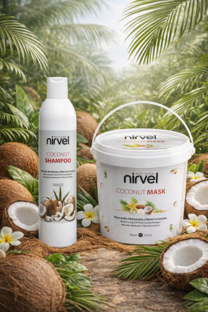 Pachet hidratare și restructurare păr Cocos – Șampon 500 ml & Mască 1000 ml [1]