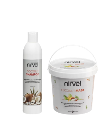 Masca - Pachet hidratare și restructurare păr Cocos – Șampon 500 ml & Mască 1000 ml