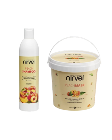 Masca - Pachet protecția culorii Piersică – Șampon 500 ml & Mască 1000 ml