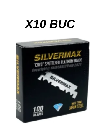 Accesorii - Pachet X10BUC Lame pentru ras SILVERMAX 100 taisuri
