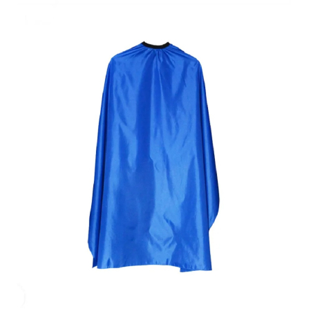 Pelerina Profesionala pentru Frizerie si Tuns Sela Albastra Impermeabila 140x115cm cu Guler Elastic si Cleme [1]