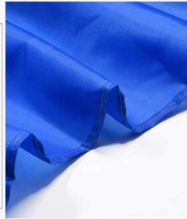 Pelerina Profesionala pentru Frizerie si Tuns Sela Albastra Impermeabila 140x115cm cu Guler Elastic si Cleme [3]
