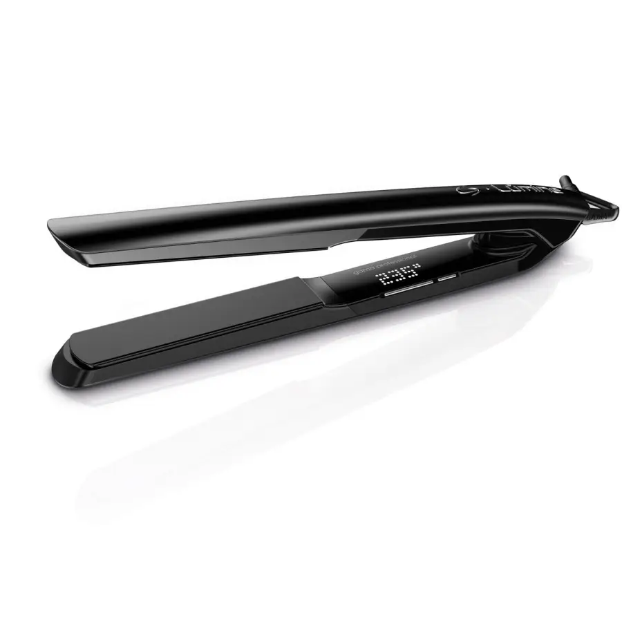 Placi de intins si de creponat - Placă de păr GA.MA Lumine Plasma & Multizone Tech profesională – îndreptare rapidă, protecție plasmă și distribuție uniformă a căldurii