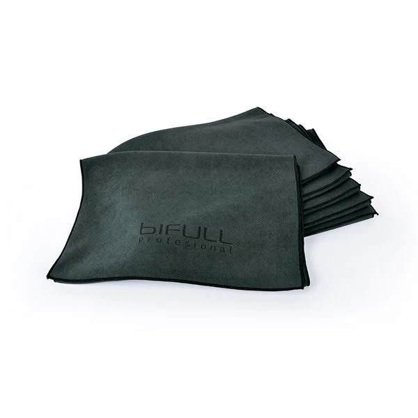 Accesorii - Prosop pentru Coafor din Microfibră Negru Bifull Microfiber Black Towels 75 × 35 cm