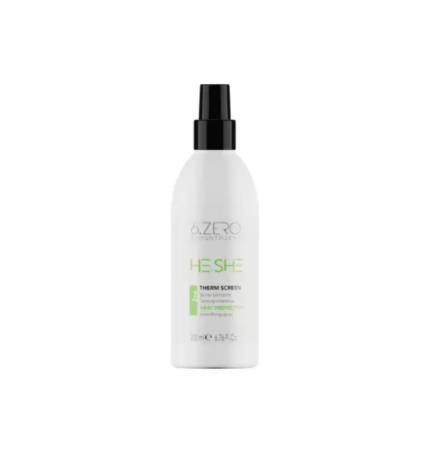 Ser / Ulei - Protecție termică pentru păr 6.Zero He.She 200 ml – scut profesional împotriva căldurii