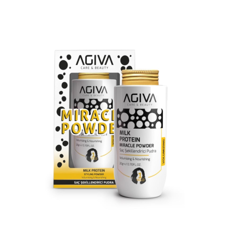 Pudra de volum - Pudra de volum AGIVA Milk Protein 20gr