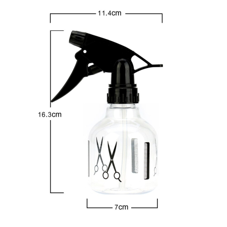Pulverizator Mic Profesional PULV01 200ml din Plastic pentru Coafor Frizerie si Barbershop [1]