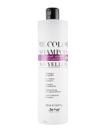 Sampon - Șampon Anti-Galben Be Color No Yellow Be Hair 500 ml | salonexpert.ro