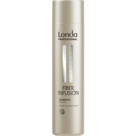 Coafura si Frizerie - Londa Professional Fiber Infusion Keratin Shampoo 250 ml – Șampon Profesional cu Keratină